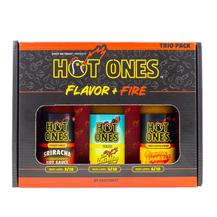 Flavor and Fire Trio Pack | Hot Ones F8