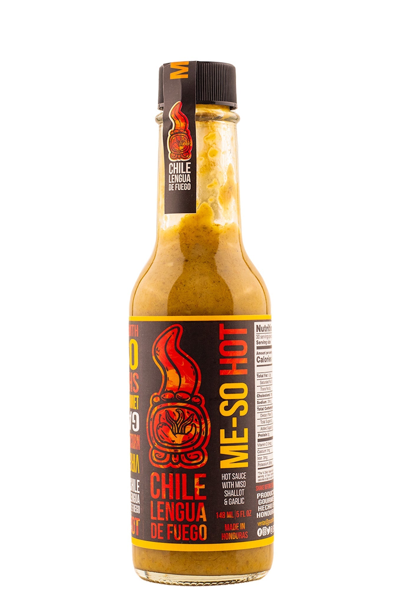 Me-So Hot Miso Shallot | Chile Lengua de Fuego W6