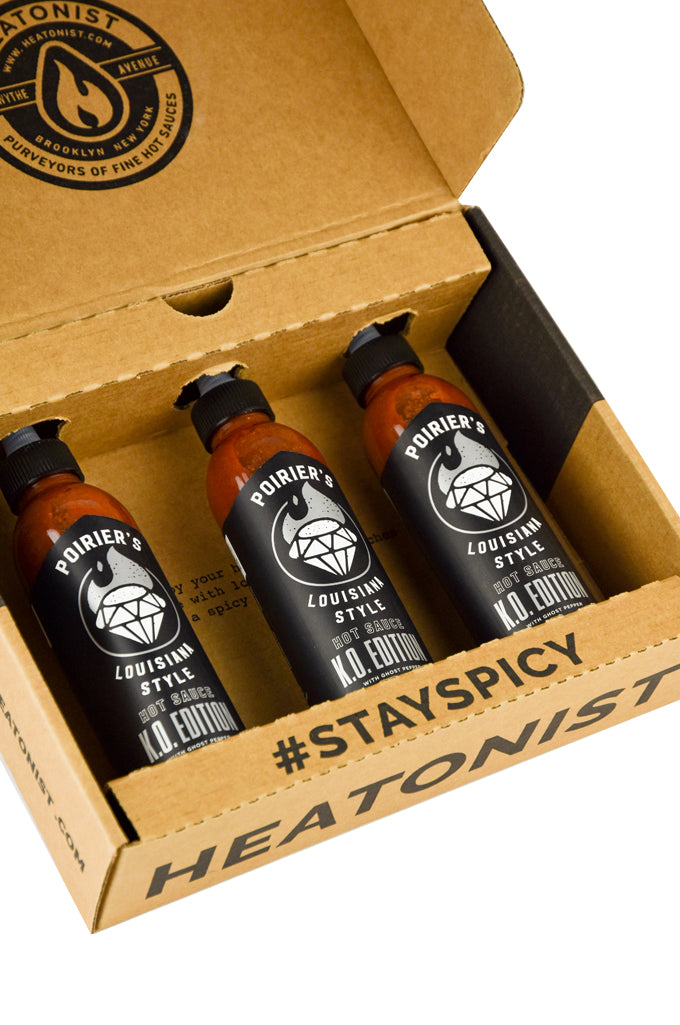 Dustin Poirier Hot Sauce - KO Edition 3 Pack X5