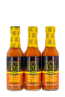 Buffalo Hot Sauce 3-Pack | Hot Ones Hot Sauce T4