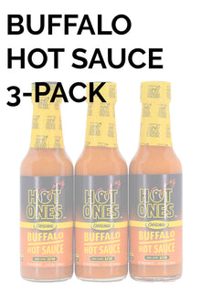 Buffalo Hot Sauce 3-Pack | Hot Ones Hot Sauce T4
