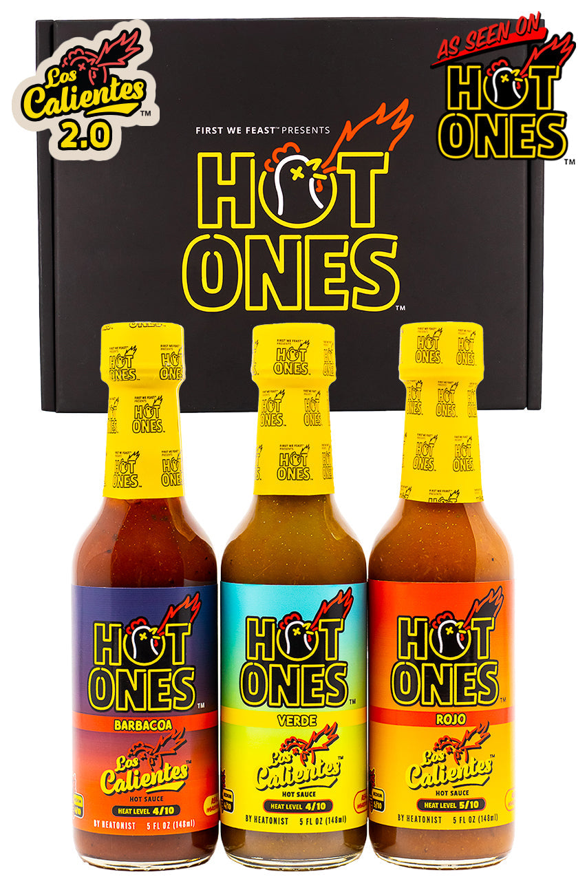 Los Calientes Trio Pack | Hot Ones Hot Sauce H7