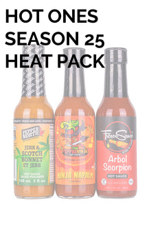 Hot Ones Hot Sauce Heat Pack - Season 25 B5