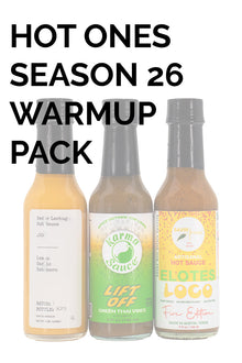 Hot Ones Hot Sauce Warmup Pack - Season 26 J1