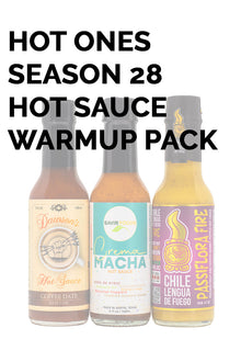 Hot Ones Hot Sauce Warm Up Pack - Season 28 E7