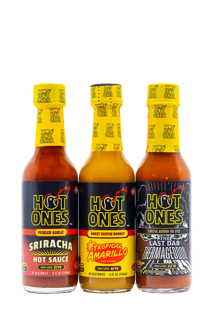 Hot Ones Hot Sauce Trio Pack - Season 29 Y5