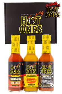 Hot Ones Hot Sauce Trio Pack - Season 30 O2