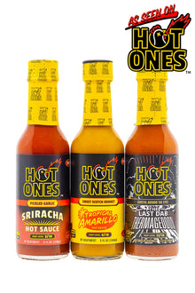 Hot Ones Hot Sauce Trio Pack - Season 30 O2