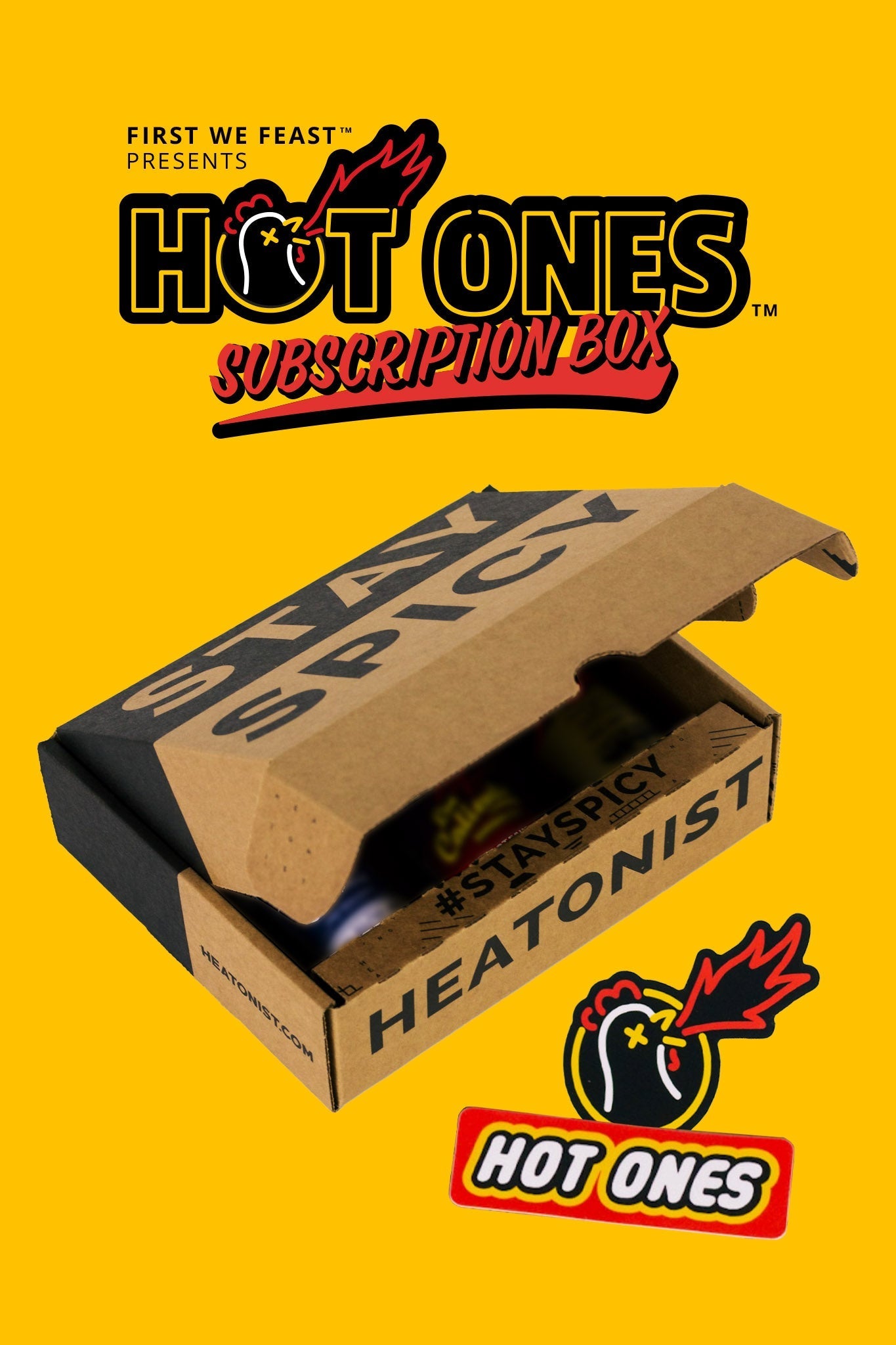 Monthly Hot Ones Box T0