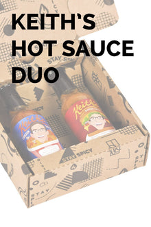 Chicken & Burger Hot Sauce Duo Pack | Keith's X7