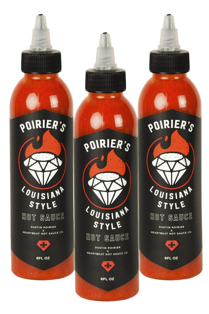 Dustin Poirier Hot Sauce 3 Pack | HEATONIST D8